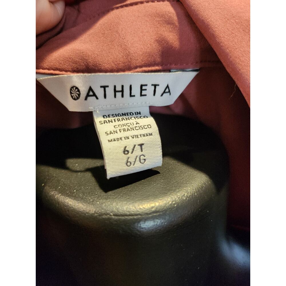 Athleta Brooklyn Heights wide-leg jumpsuit size 6 - Picture 5 of 6